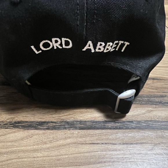 Lord Abbett Knight Chess Piece Black Adjustable Finance‎ Golf Logo Dad Hat Cap - Picture 2 of 7